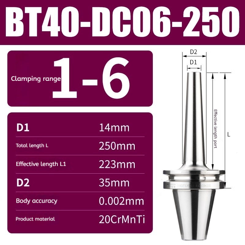 10045 BT30/BT40/BT50-DC high precision back-pull tool holder Shandong Denso Pricision Tools Co.,Ltd.